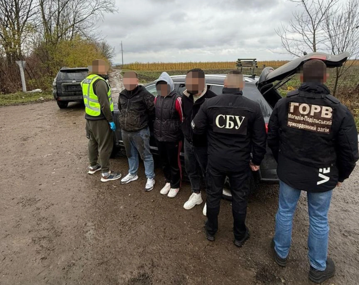 На Вінниччині затримали трьох іноземців за організацію незаконного переправлення військовозобов’язаного до Молдови