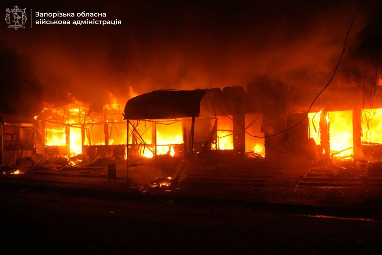 росіяни атакували дронами Запоріжжя: є загиблі та поранені (відео)