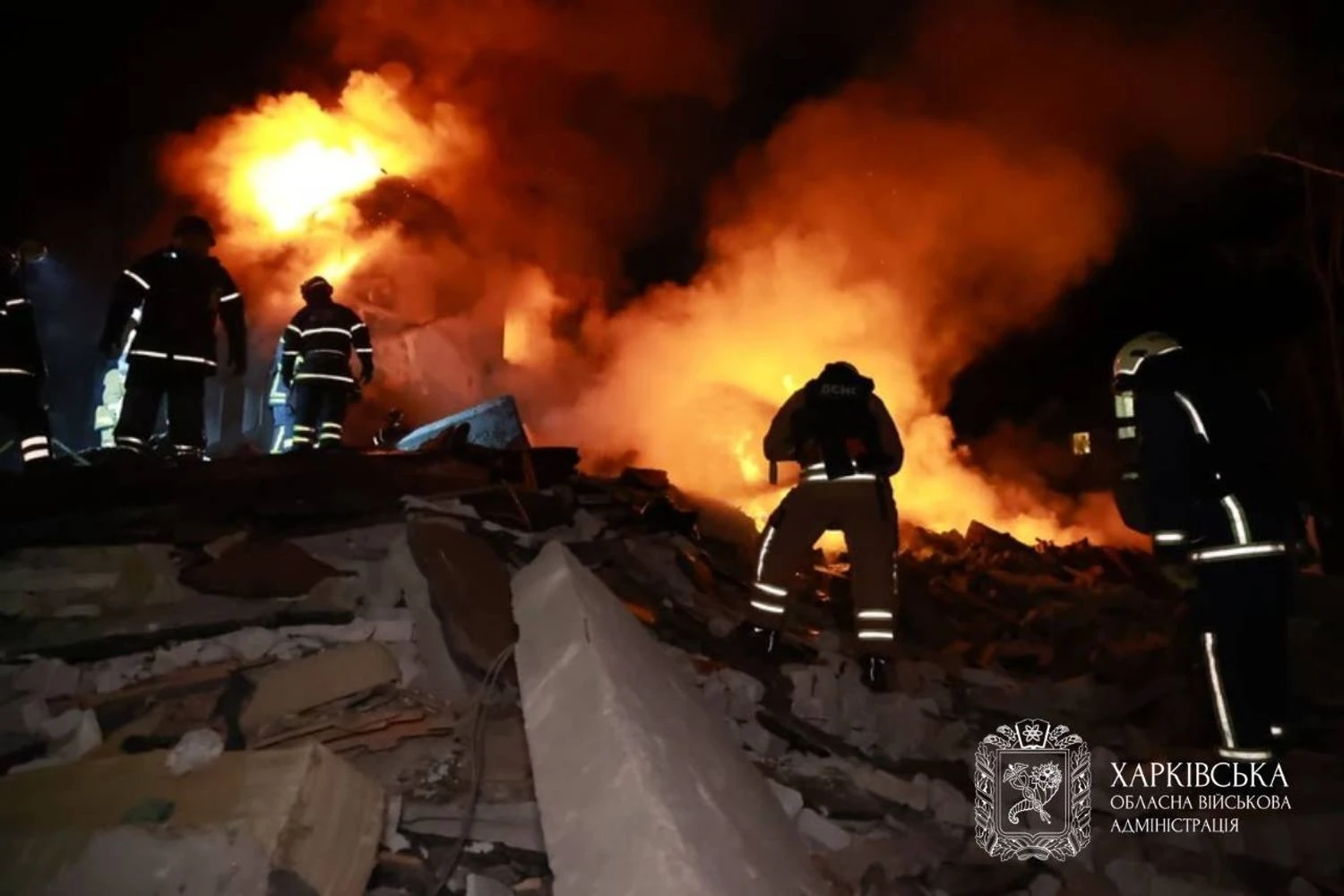 У Харкові вже 4 загиблих після ракетного удару росіян по багатопопверхівці