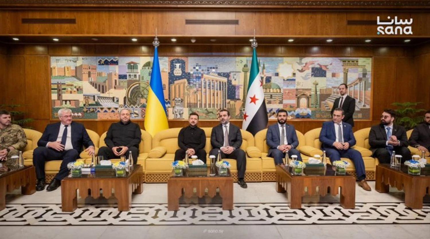 Зеленський та глава МЗС Туреччини прибули у Дамаск