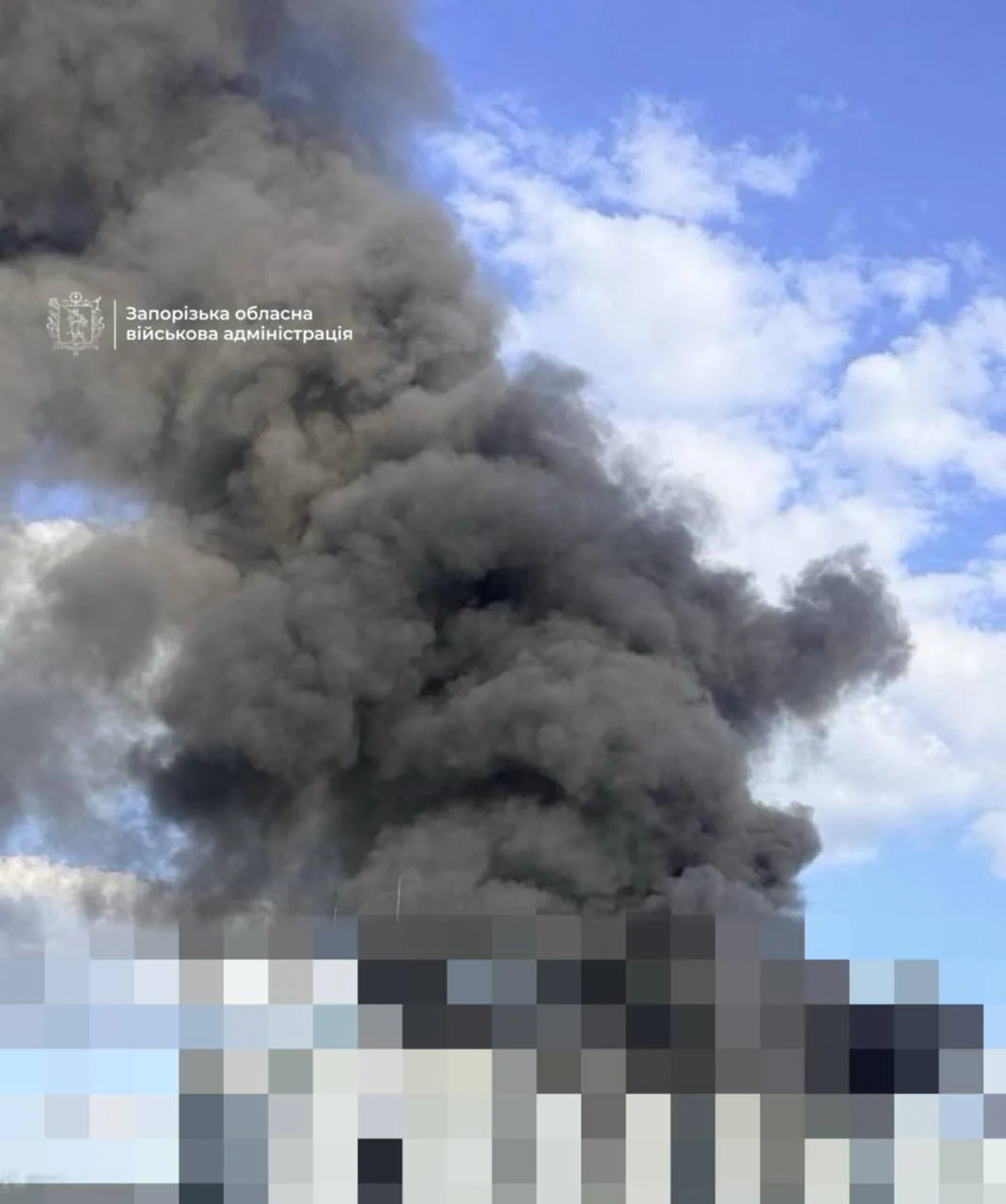Окупанти атакували Запоріжжя, є руйнування та поранені – ОВА